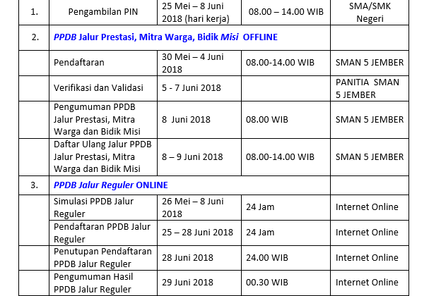Jadwal