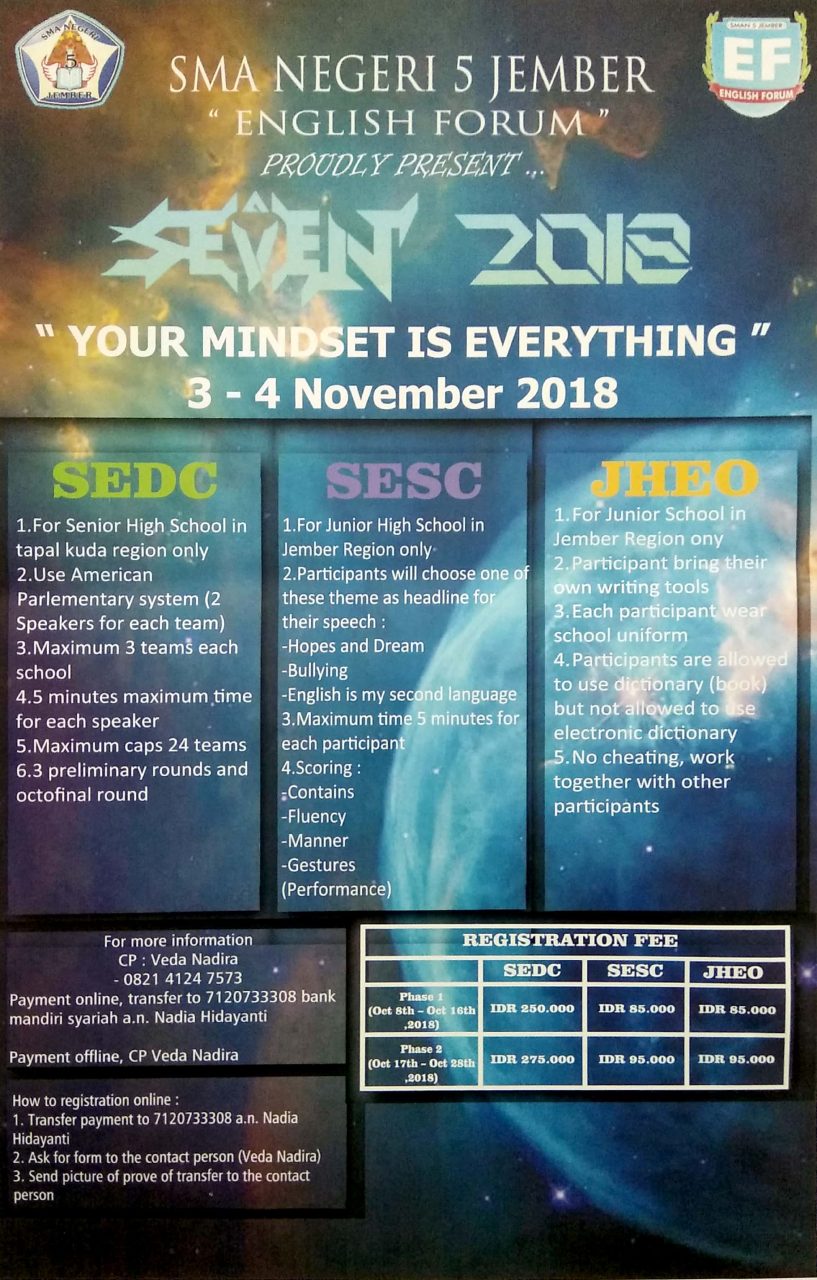 SMALA EVENT (SEVEN) 2018