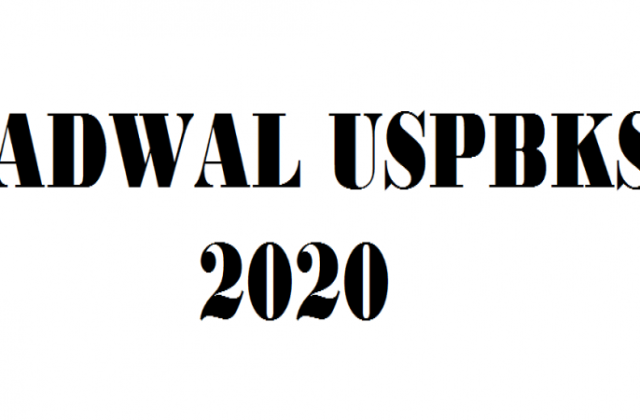 JADWAL USPBKS 2020