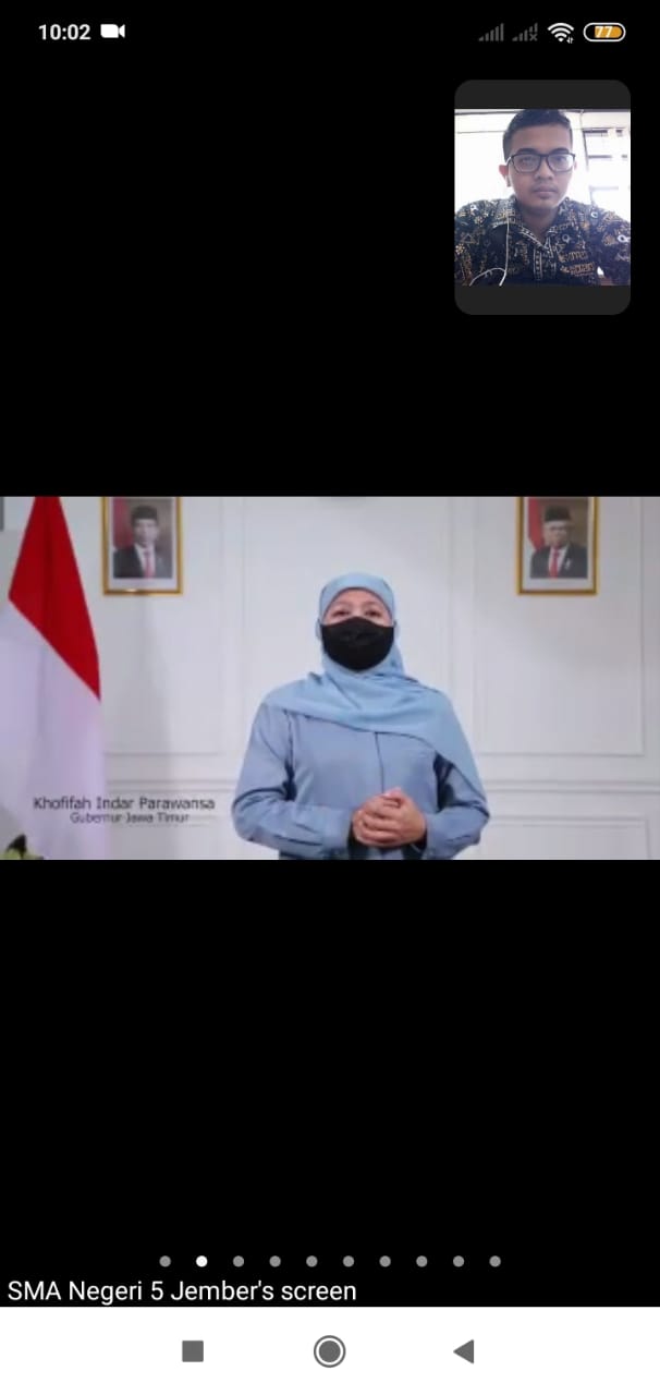 MASA PENGENALAN LINGKUNGAN SEKOLAH SMA NEGERI 5 JEMBER