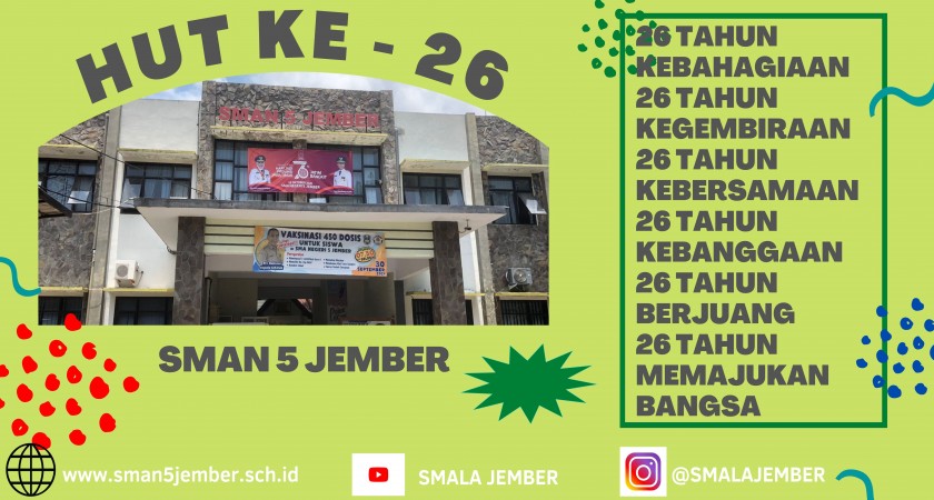 HUT KE 26 BAGI SMALA KU TERCINTA