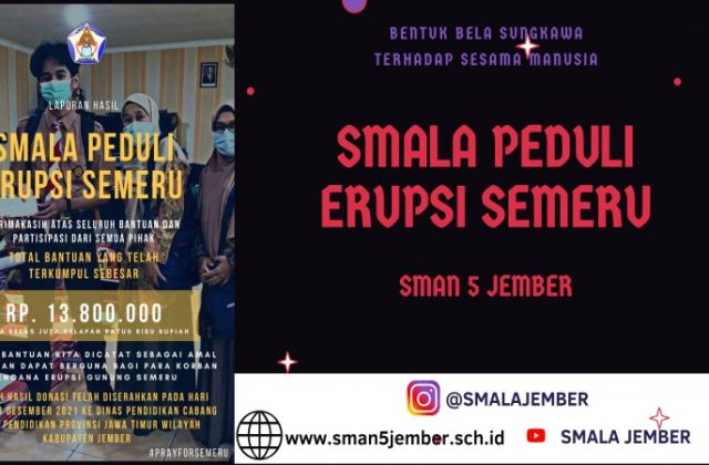 SMALA PEDULI ERUPSI SEMERU