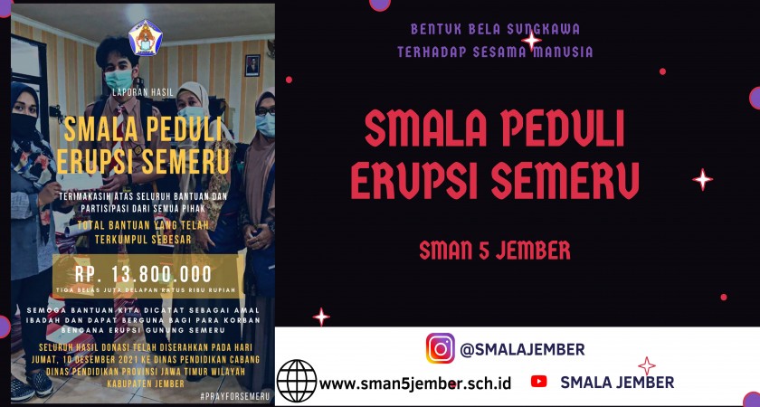 SMALA PEDULI ERUPSI SEMERU