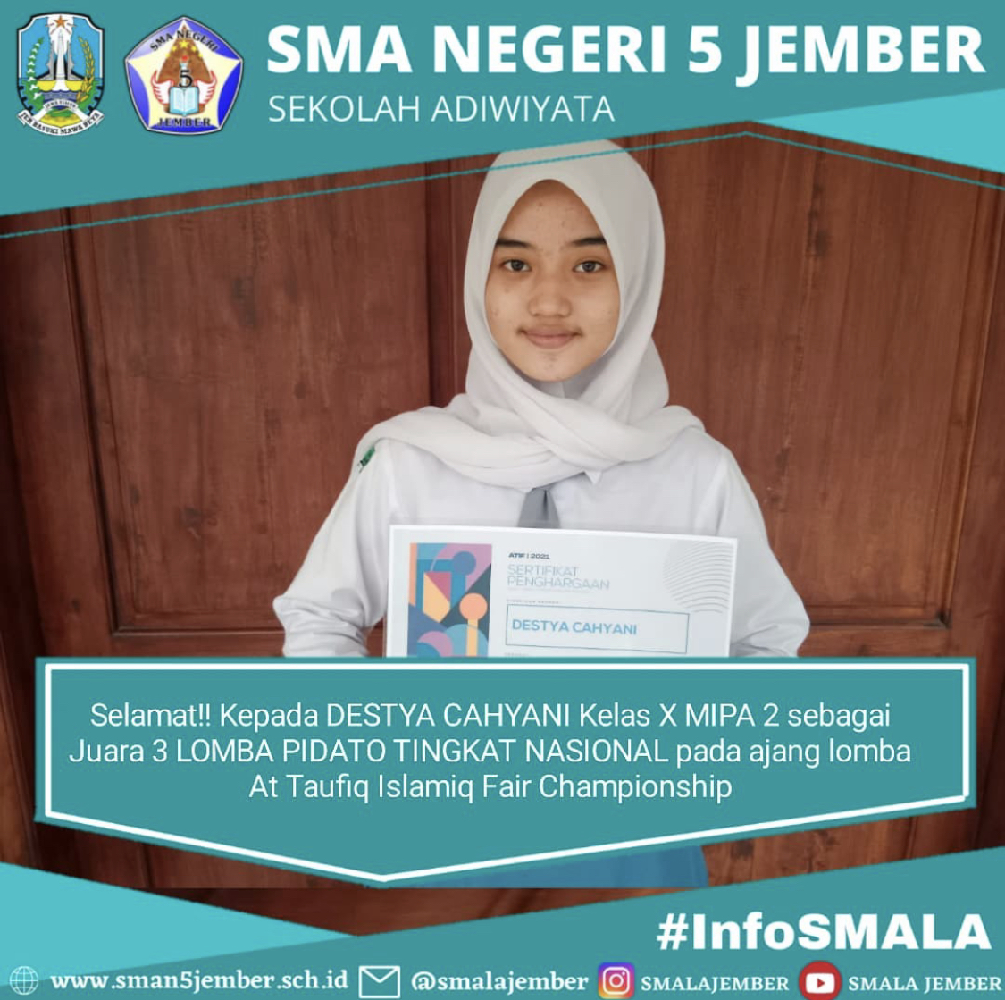 PRESTASI SISWA SMALA TERBARU