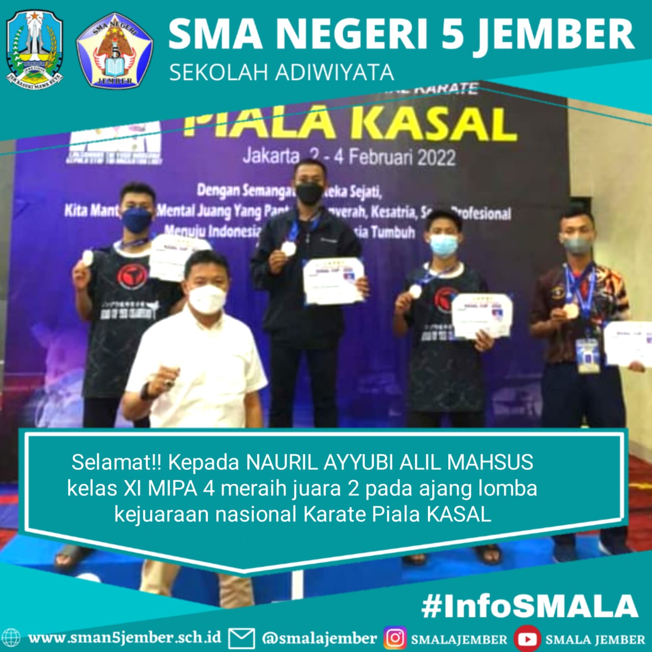 PRESTASI SISWA SMALA TERBARU