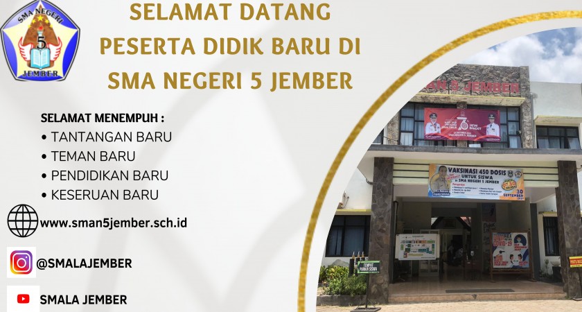 SELAMAT DATANG PESERTA DIDIK BARU 2022/2023