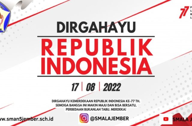 DIRGAHAYU REPUBLIK INDONESIA KE 77