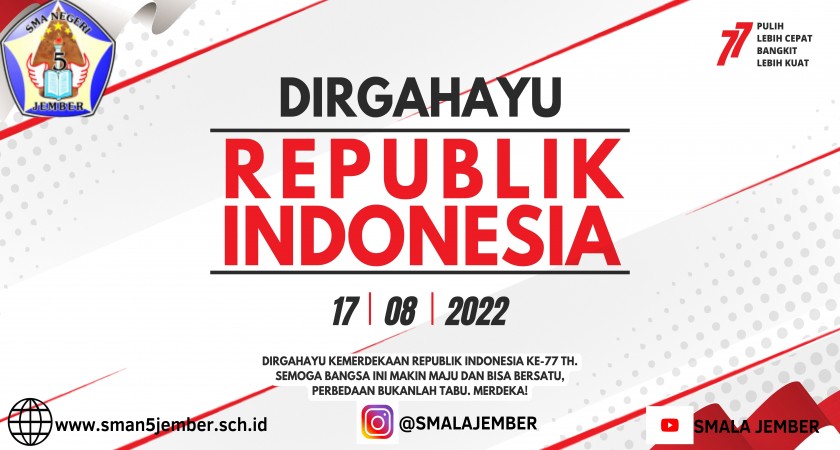 DIRGAHAYU REPUBLIK INDONESIA KE 77