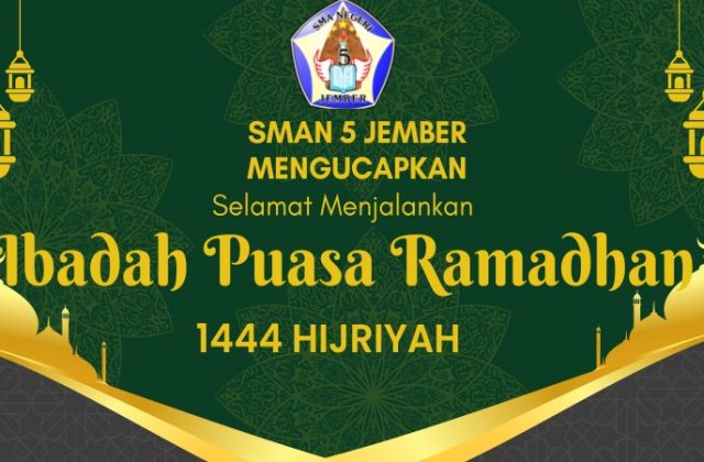 SELAMAT MENUNAIKAN IBADAH PUASA 1444 H