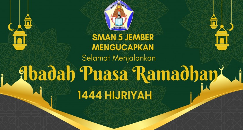SELAMAT MENUNAIKAN IBADAH PUASA 1444 H