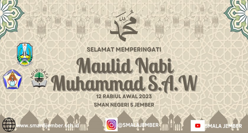 KEGIATAN MAULID NABI SMAN 5 JEMBER