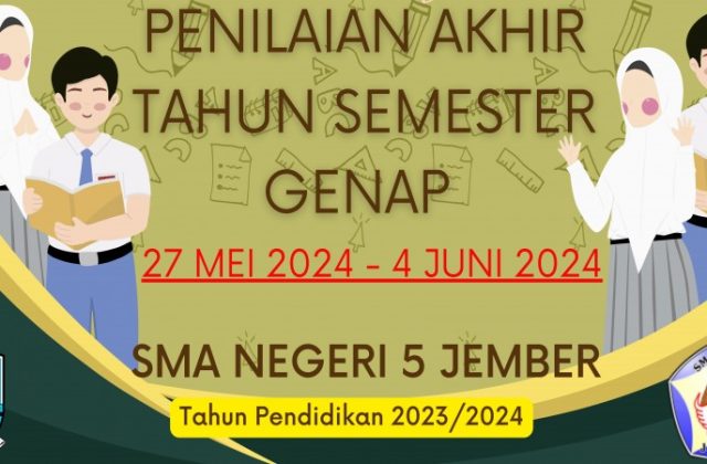 PENILAIAN AKHIR TAHUN SEMESTER GENAP TAHUN AJARAN 2023/2024