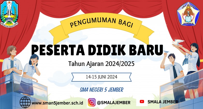 PENGUMUMAN PENERIMAAN PESERTA DIDIK BARU 2024