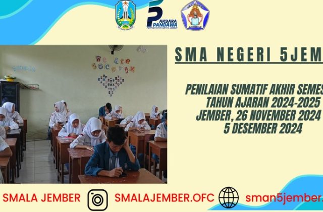 PENILAIAN SUMATIF AKHIR SEMESTER TAHUN 2024-2025