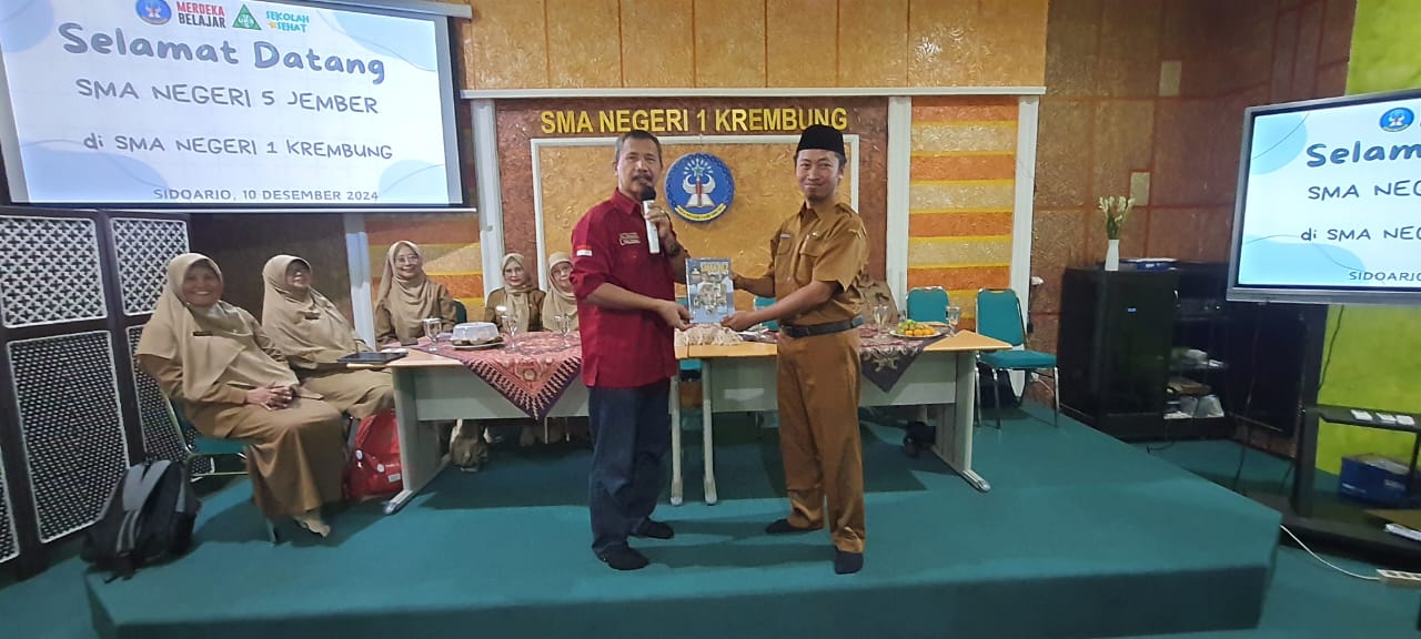SMAN 5 JEMBER GOES TO SMAN 1 KREMBUNG SIDOARJO