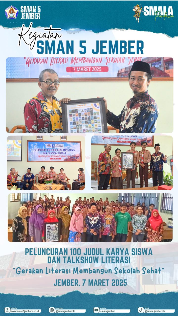 ACHIEVEMENT SISWA BULAN MARET 2025 SMA NEGERI 5 JEMBER