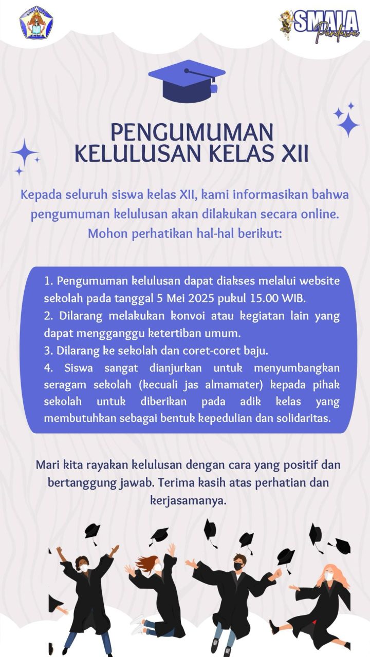 PENGUMUMAN KELULUSAN SISWA SMAN 5 JEMBER