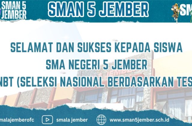 SELAMAT KEPADA SISWA SMALA YANG LOLOS SNBT 2025