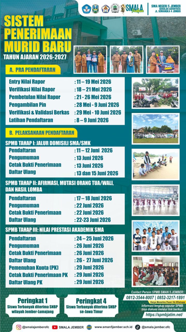 Info SPMB 2026
